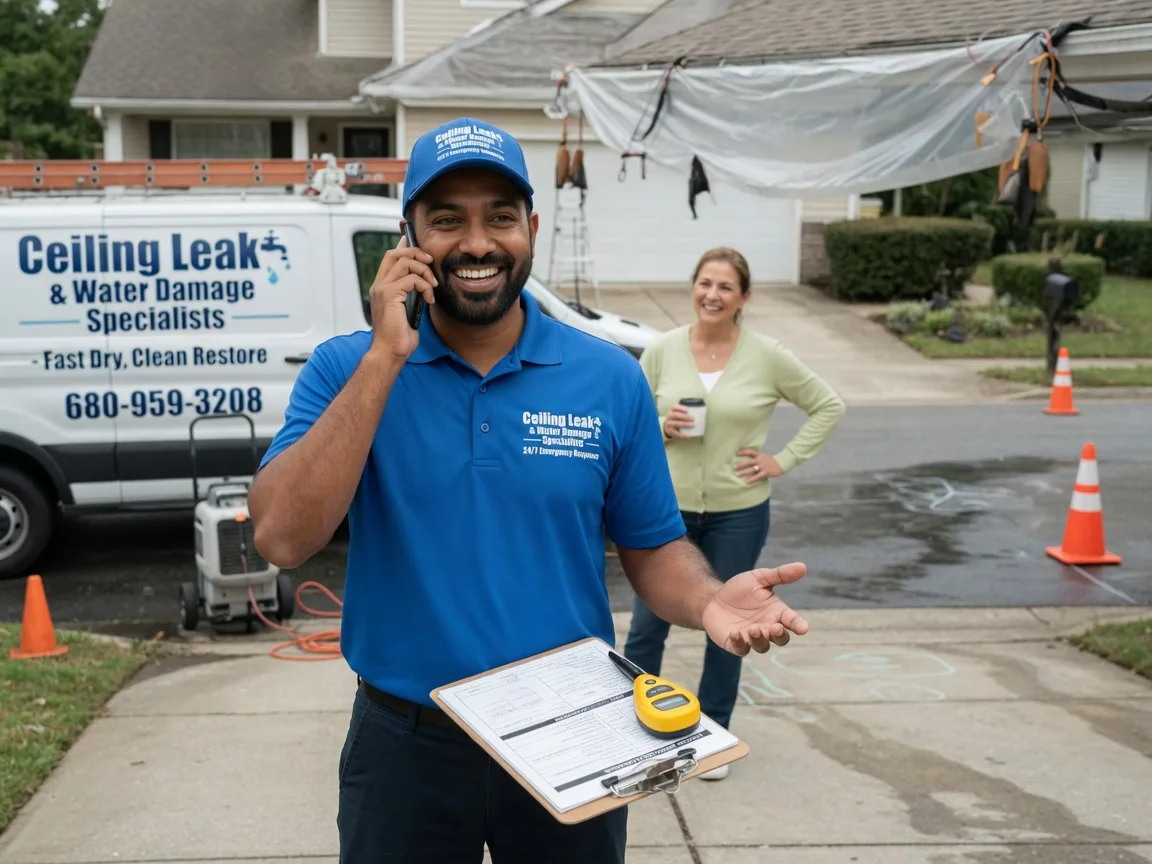 Ceiling Leak Cleanup Lyndonville, VT FAQs